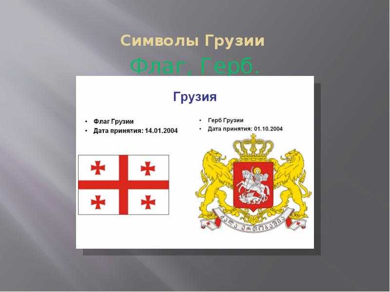 Что следует знать о флаге грузии