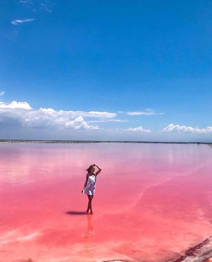 Розовое сакское озеро в крыму - история, факты, легенды, лечебная сила грязей