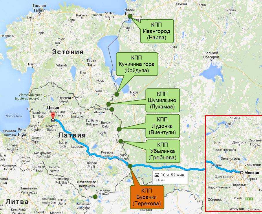 Россия открыла наземные границы с 15 июля 2022 года
