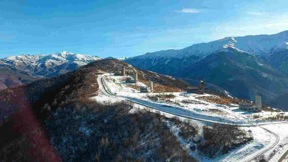 15 декабря 2021 138 0 зима в чеченской республике: горы, водопады и древние города