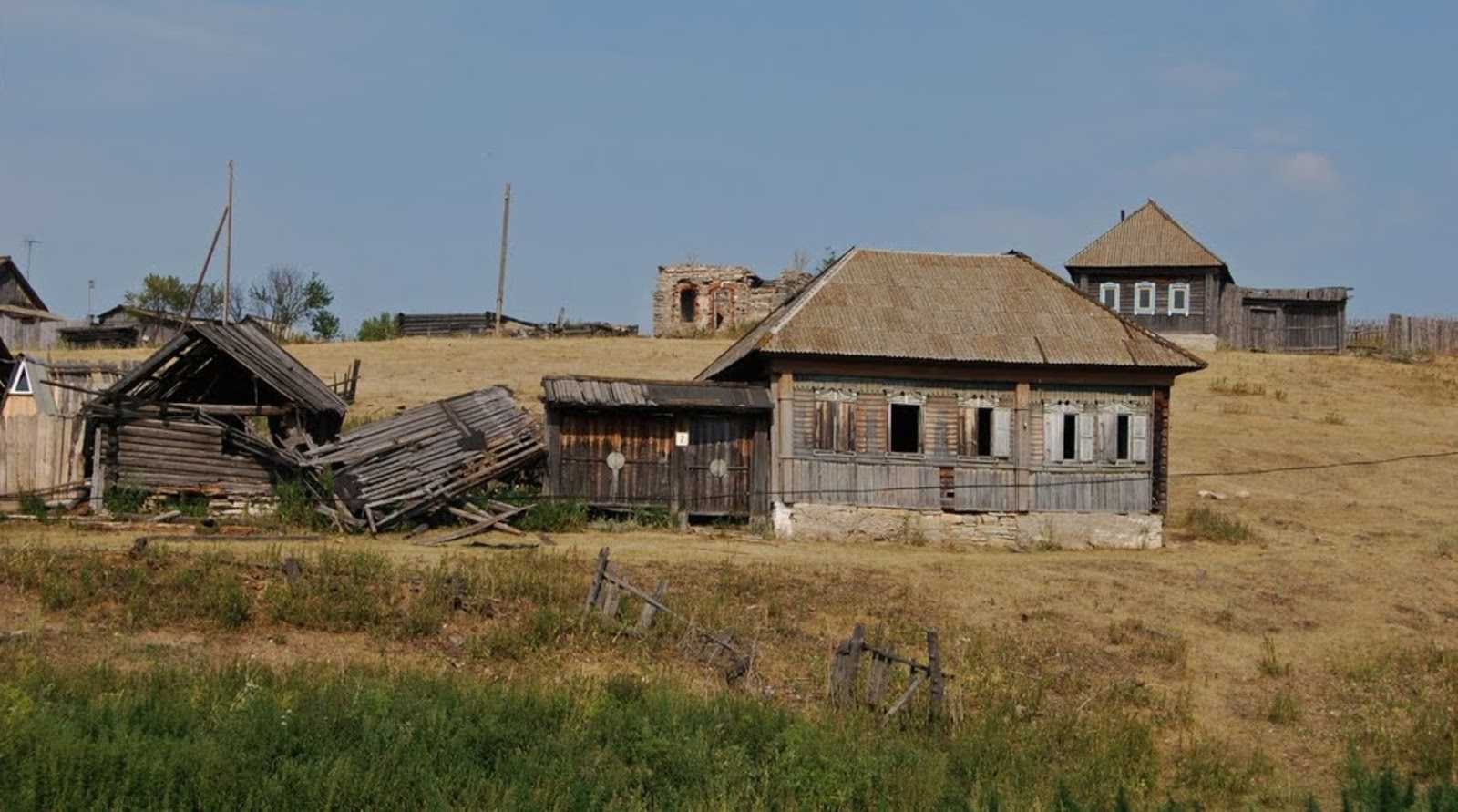 Деревня разруха Российская разруха