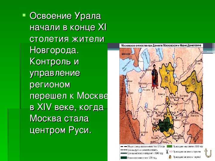 Урал освоение территории и хозяйство презентация