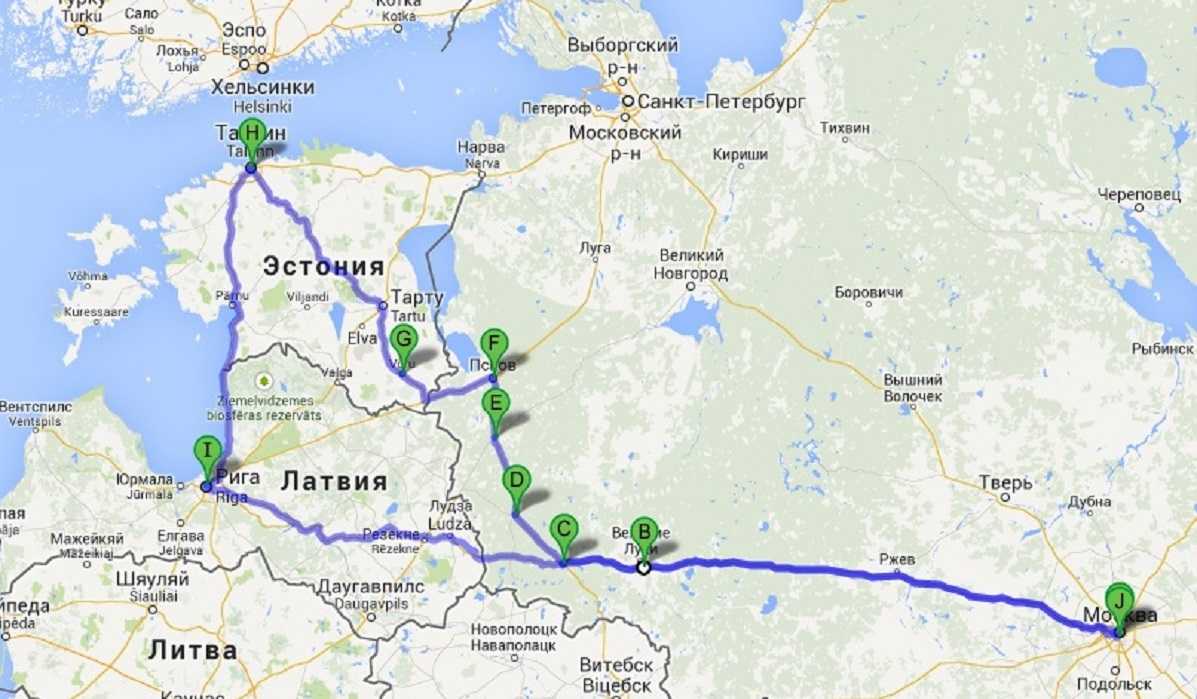 Как добраться до эстонии из санкт-петербурга -  выбор транспорта