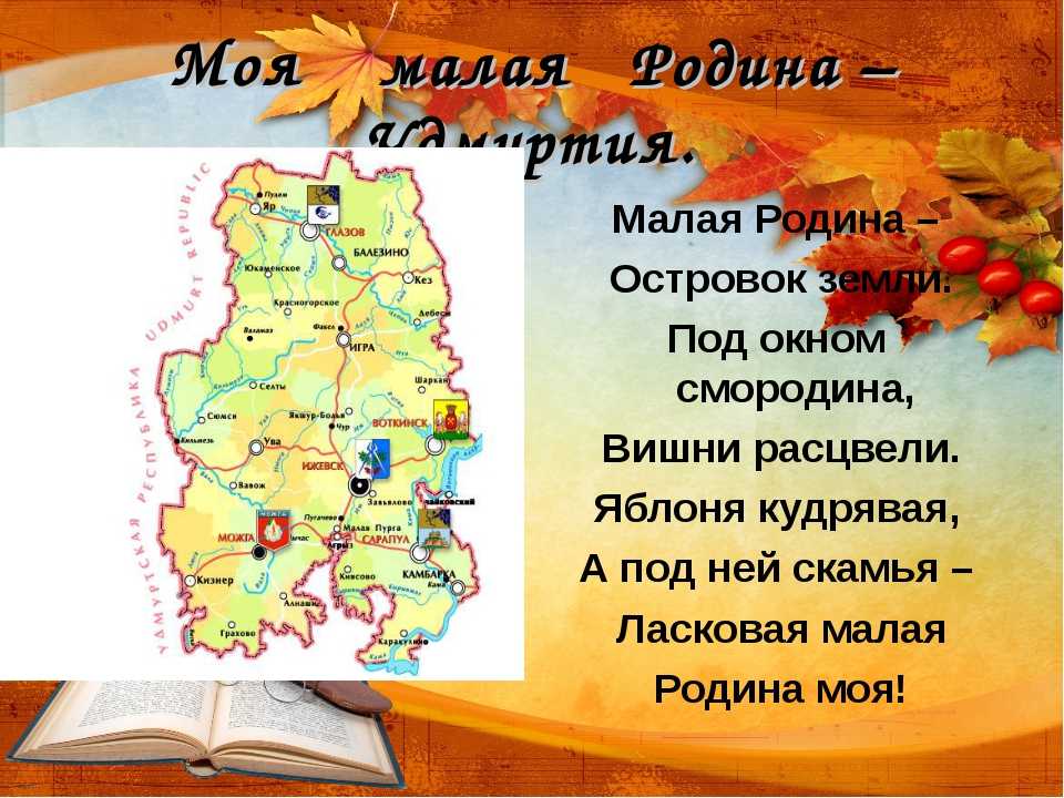 Презентация удмуртия моя малая родина