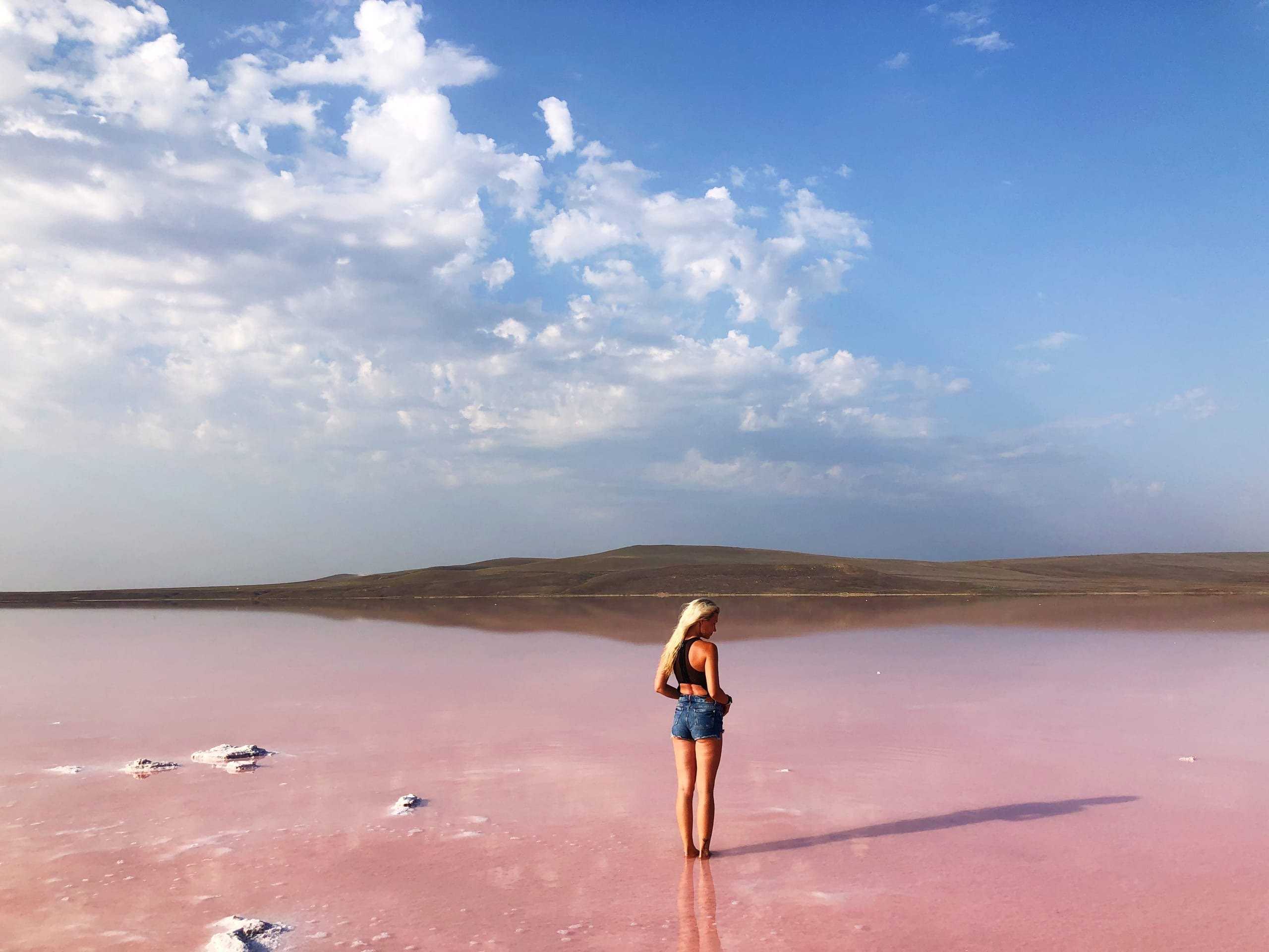 Удивительная природа: самые красивые розовые озера планеты